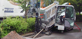 Grabenlose Rohrverlegung